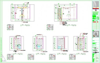 Theme hotel style CAD drawing