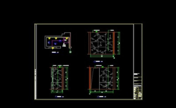 Commercial building construction drawings