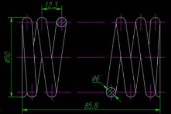 Spring CAD drawings