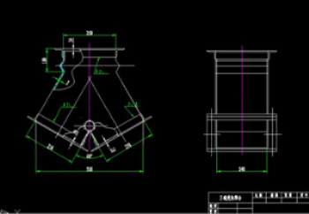 The three links casing weld CAD drawings