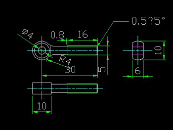 The loose bolt CAD drawings