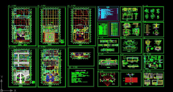 Showroom CAD drawings