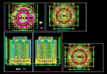 Rotunda construction drawings