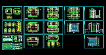 Housing Authority office building architectural drawings