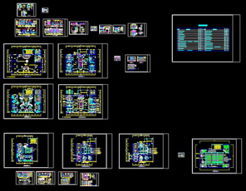 CAD restaurant renovation plans
