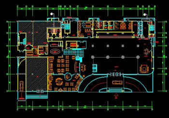 Four Star Hotel CAD renovation program sets of plans