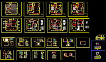 Decoration full CAD drawings