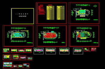 Commercial banks decorative CAD construction drawings