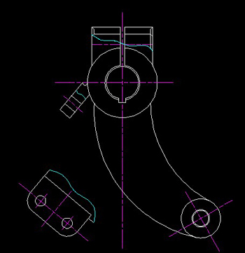 Fork CAD drawings