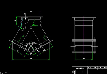Tee shell welding CAD drawings